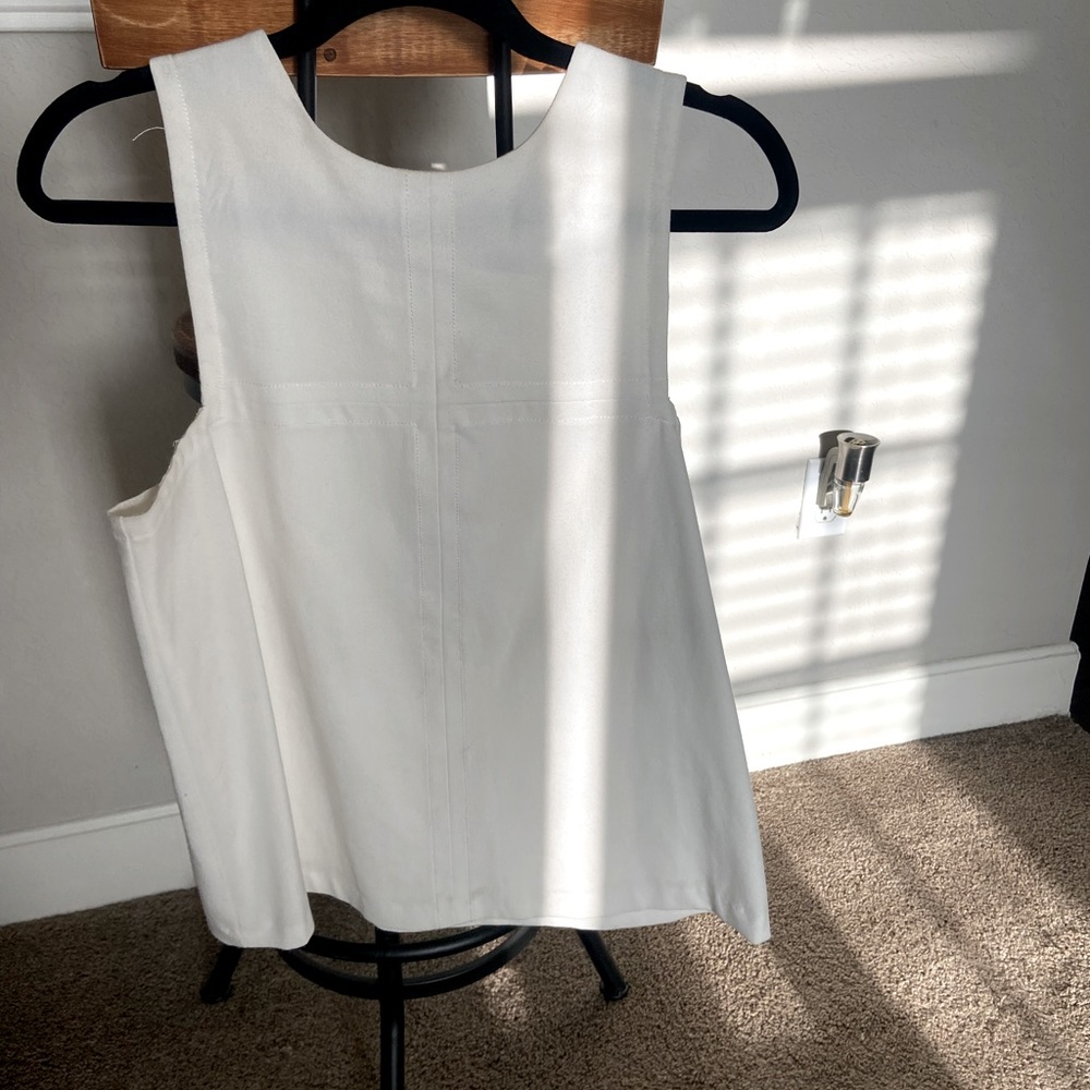 White tank top